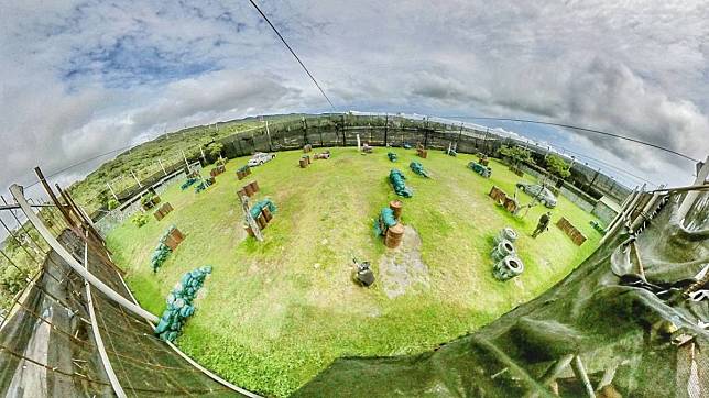 圖片來源/喜哈哈野戰漆彈場-LINE熱點用戶