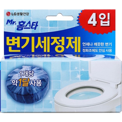 [韓國直送]HOME STAR 馬桶洗淨劑 40G X 4入