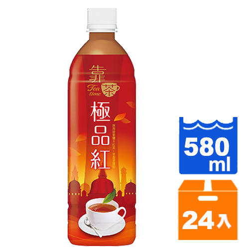 波蜜 靠茶極品紅茶 580ml (24入)/箱