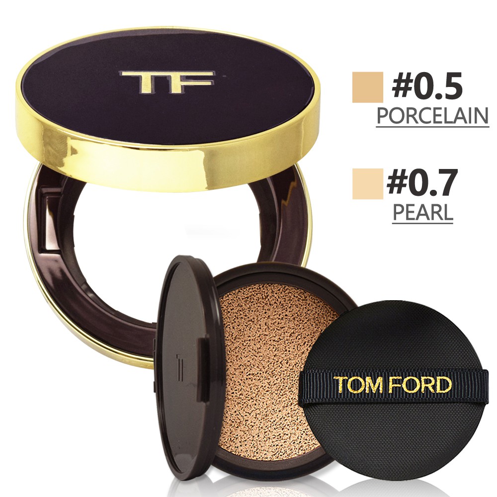 TOM FORD 時尚氣墊粉餅蕊12g+時尚氣墊粉餅盒 多色可選 國際限定版 小婷子