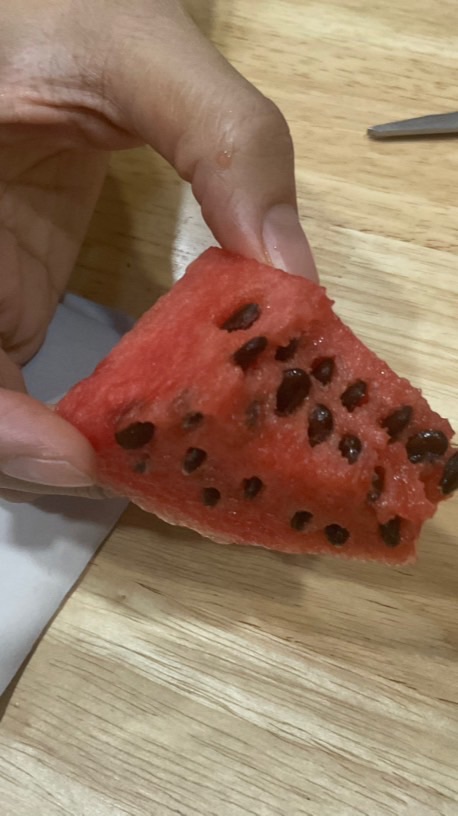 The creepy watermelon