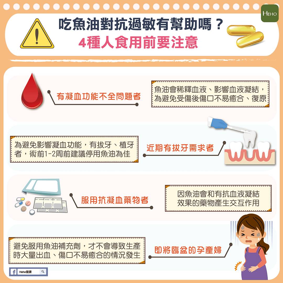 魚油有助於對抗過敏嗎 4類人食用前要注意 Heho健康 Line Today