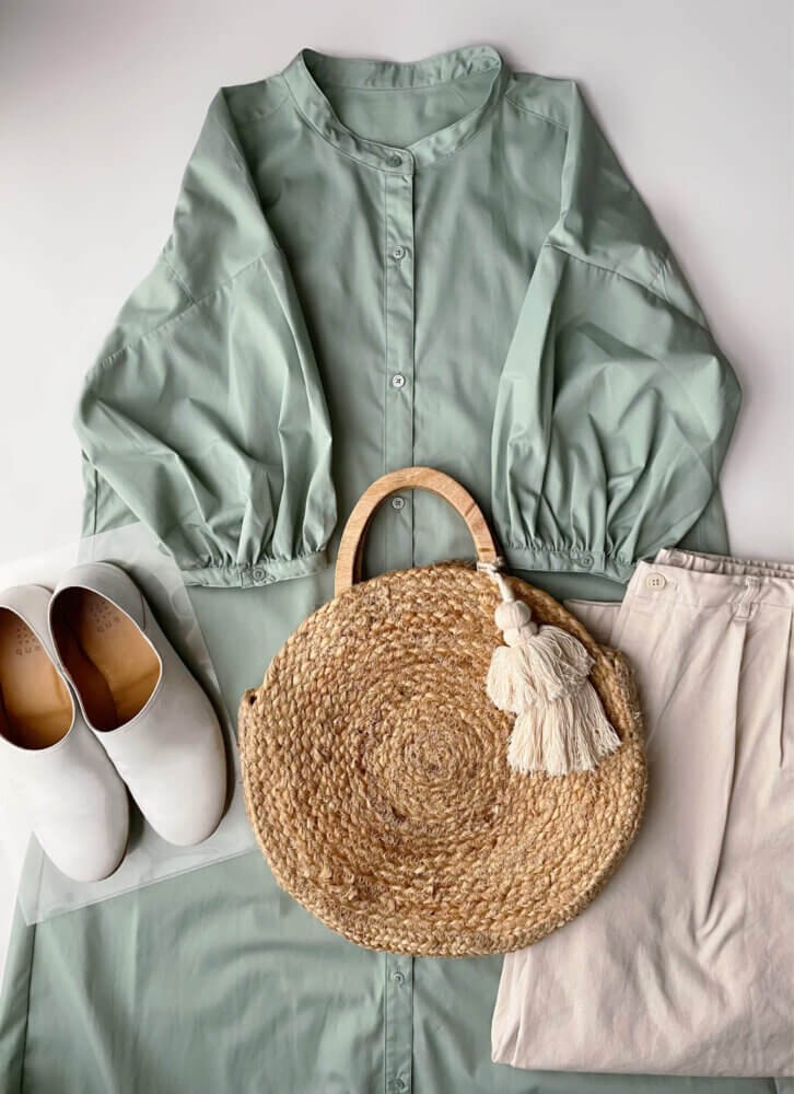 Guで買った2着で 夏の大人コーデ 9パターン 21夏