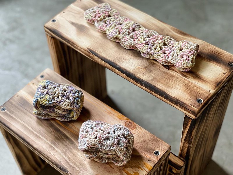 花邊雙股編織髮帶材料包 生日禮物 情人節禮物 送禮 DIY