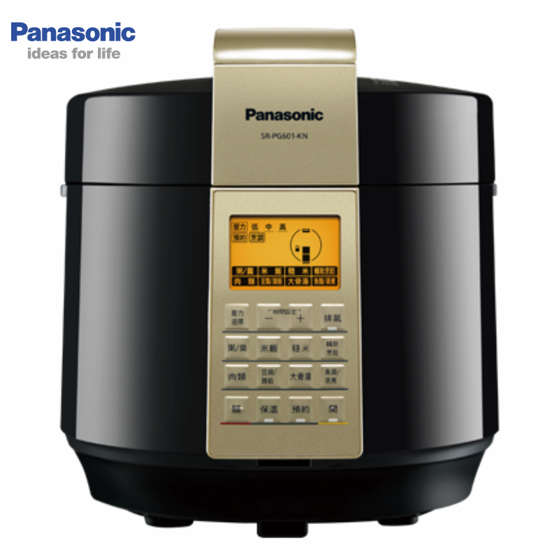 【限時特價】Panasonic 國際 SR-PG601 微電腦壓力鍋 6L 20道安全防護 附食譜書