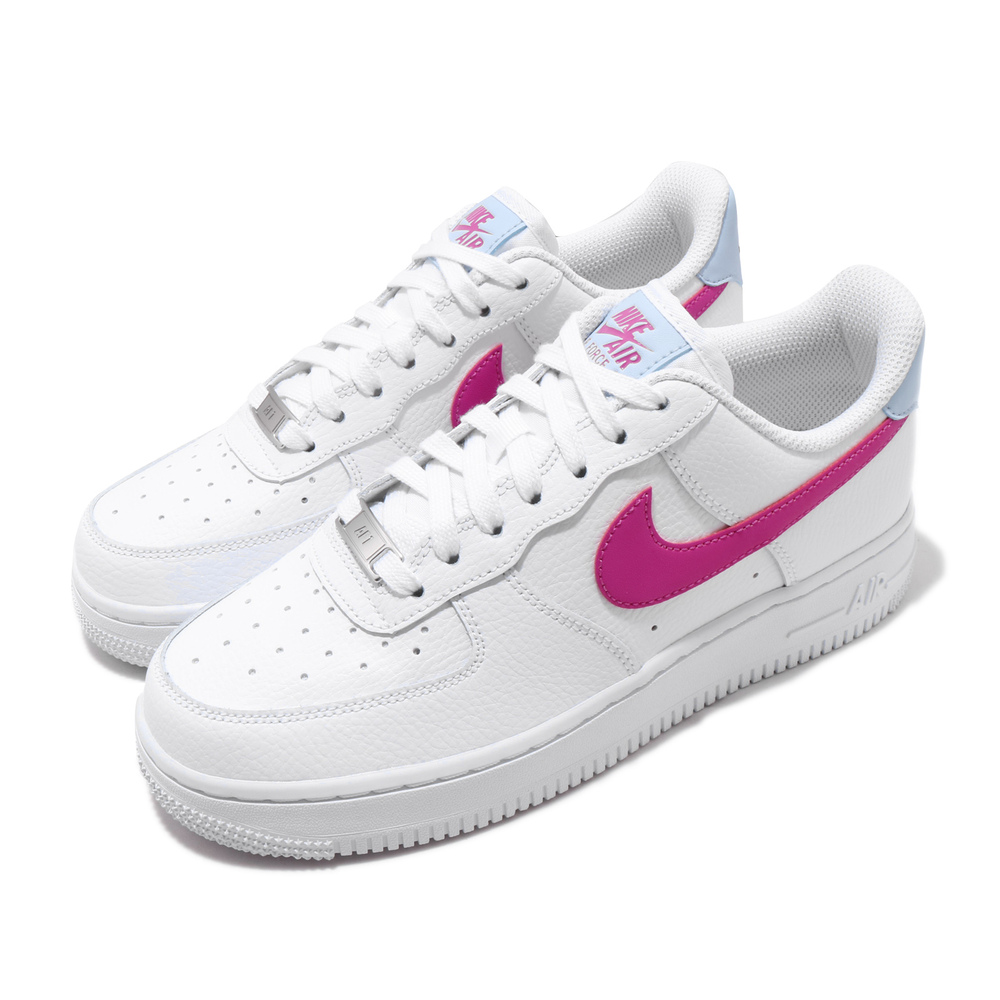 流行休閒鞋品牌:NIKE型號:CT4328-101品名:Air Force 1 07配色:白色,粉色