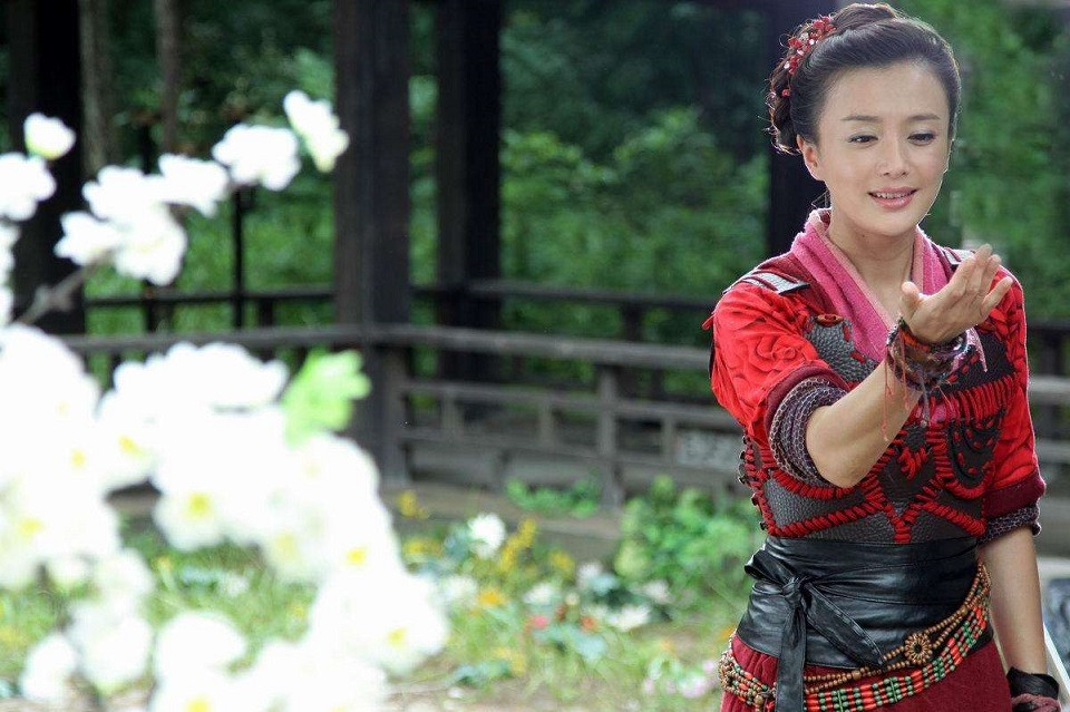 秦嵐古裝角色6：秦嵐 飾演《大唐女將樊梨花》樊梨花