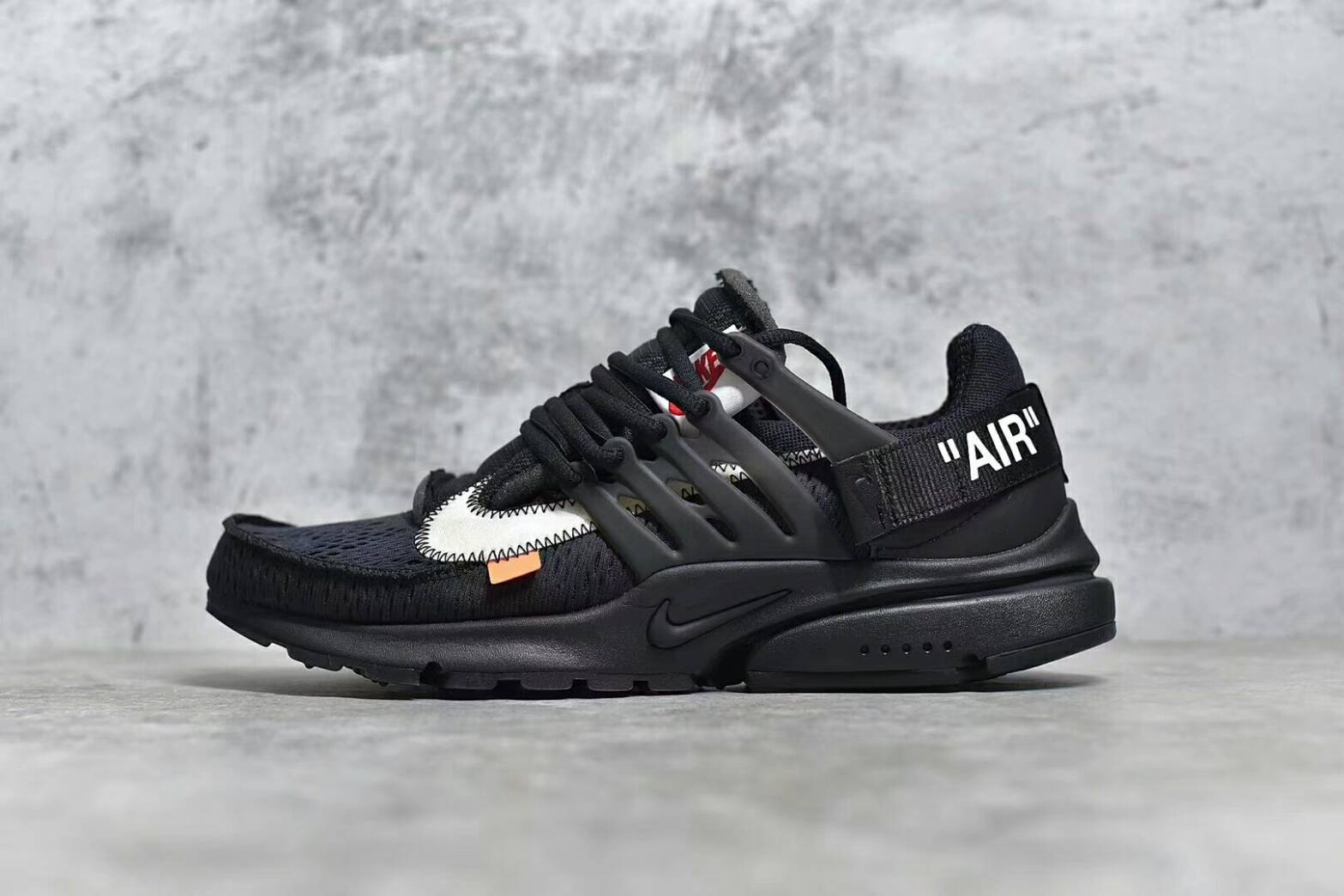 Off-White x Nike Air Presto 2.0 純黑 情侶款