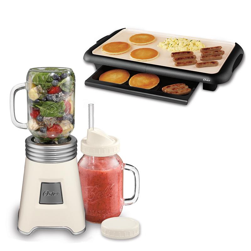 BBQ陶瓷電烤盤+隨鮮瓶果汁機 隨鮮瓶果汁機(紅)