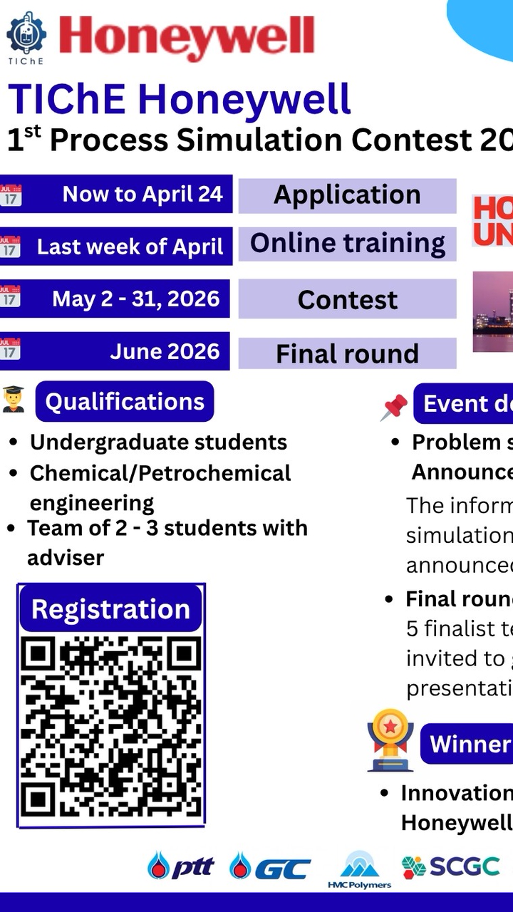 Student: TIChE Honeywell Proc Simul Cont 2026