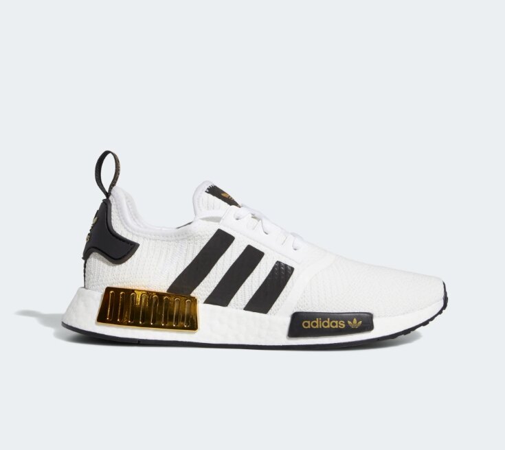 【ADIDAS】NMD R1 白黑金 BOOST 休閒 運動 慢跑鞋 男女款 EG5662(palace store)