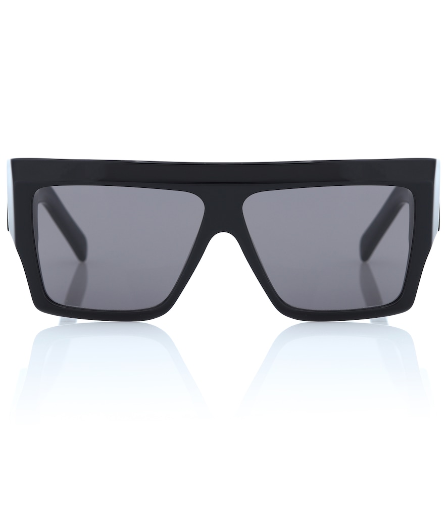 Flat-top sunglasses are a Celine Eyewear signature, making this black pair a strong investment that'