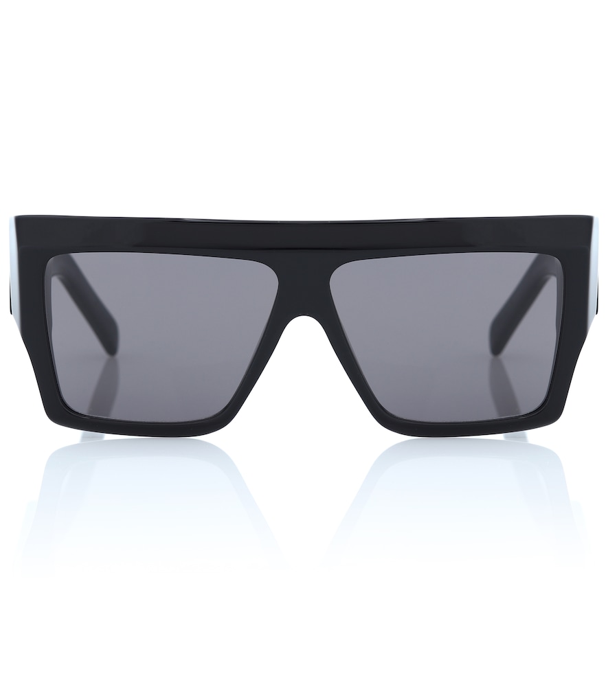 Flat-top sunglasses are a Celine Eyewear signature, making this black pair a strong investment that'