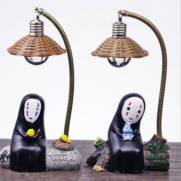 糖衣子輕鬆購【BA0212】zakka無臉男小夜燈千尋宮綺駿擺件裝飾小夜燈