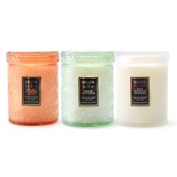 VOLUSPA美國 香氛蠟燭-日式庭園系列 浮雕玻璃罐5.5OZ/156g(多款任選)