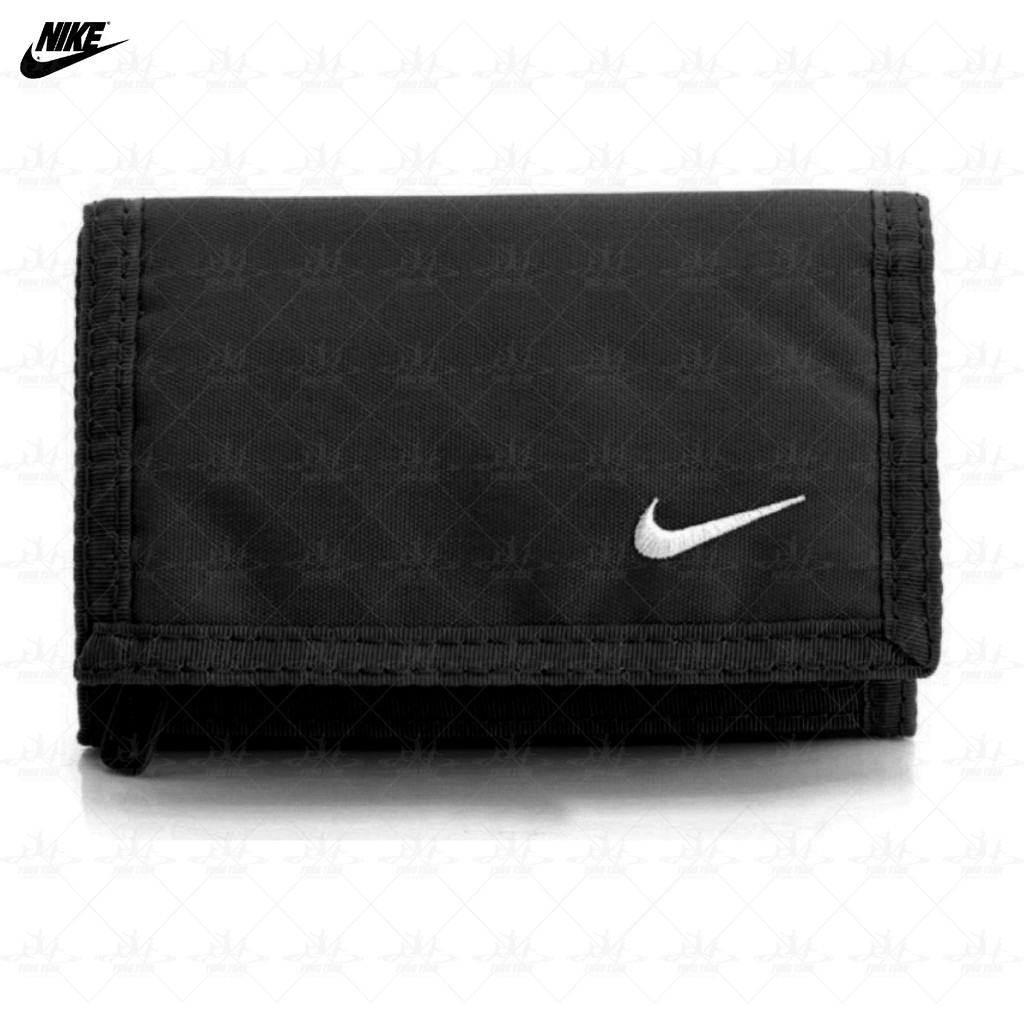 NIKE BASIC 三折式 錢包 零錢包 短夾 皮夾 NIA08068NS 黑