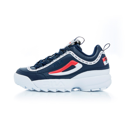 FILA DISRUPTOR2 男復古運動鞋(鋸齒鞋/老爹鞋)-丈青 1-C113T-422