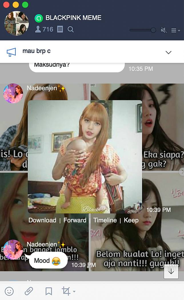 Kumpulan Meme KPop Idol, Begini Penampakan Lisa Blackpink 