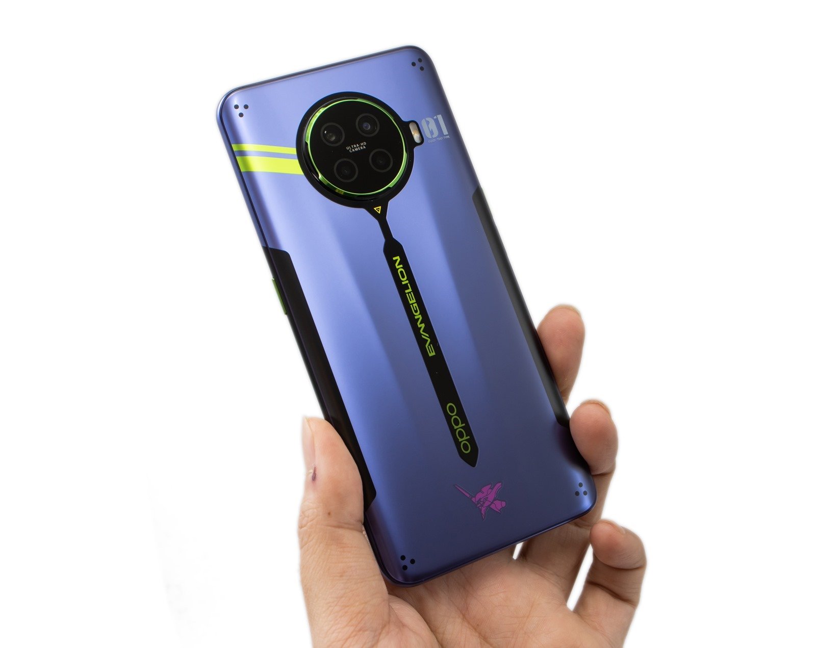 超有誠意 OPPO Reno ACE2 新世紀福音戰士限定版 (1) 全球限量一萬台開箱分享（圖多注意）還有無線充電器 @3C 達人廖阿輝