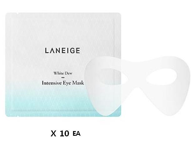 Laneige 蘭芝晶透潤白眼部面膜10g X 10ea/2017NEW