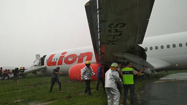 Cerita Penumpang Lion Air yang Tergelincir di Bandara Supadio: Alhamdulillah Bisa Hidup Dua Kali