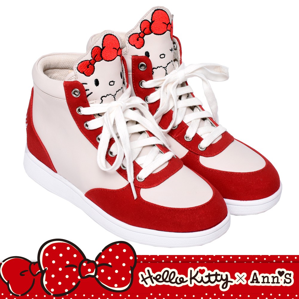 點我看更多系列商品 #HELLOKITTY夢幻毛茸茸系列 #HELLOKITTY全系列聯名商品 為妳準備了 紅 共1色 供甜心選擇歐！商品尺寸：34-40號(此為正常版~請拿平常穿的尺寸即可!) Ki