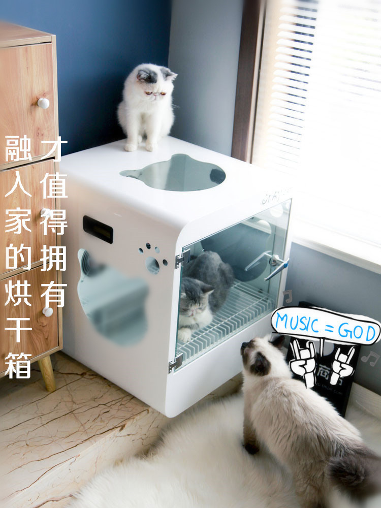 寵物吹風機 家用小型靜音貓咪烘干箱 全自動寵物吹風吹水機小狗狗 免運