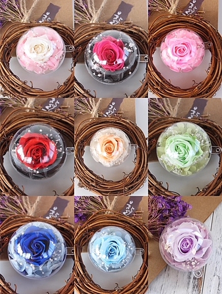 永生花5公分花球