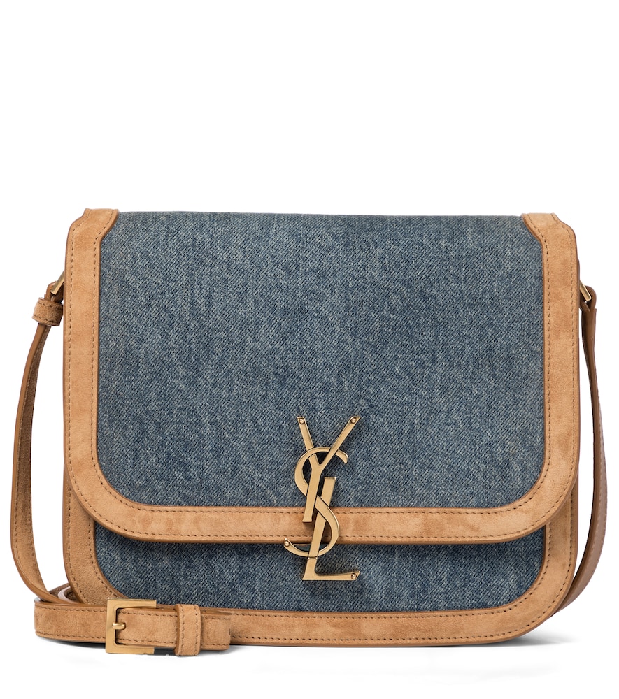 Solferino Medium denim crossbody bag