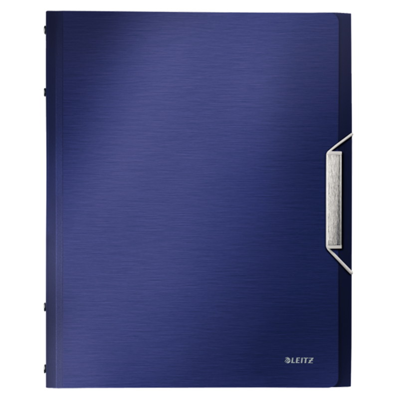 商品資料·金屬刷紋表面，個性色彩設 計·內含6張A4索引頁，清楚分類 不同文件·清晰的索引標籤，快速拿取所需文件·內置三折頁可放散頁文件，A4文件袋也可輕鬆置入·扣繩經彈性耐久測試，保護文件不掉落·容