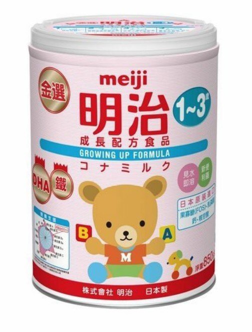 MEIJI 明治金選成長奶粉850g(1~3歲適用) - 2罐