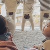 kidsくまさんタイツピクニック🧺