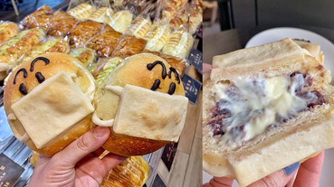 戴口罩阿中部長麵包！「旅禾泡芙之家」讓麵包超人戴口罩~爆餡紅豆卡士達餡每日限量！