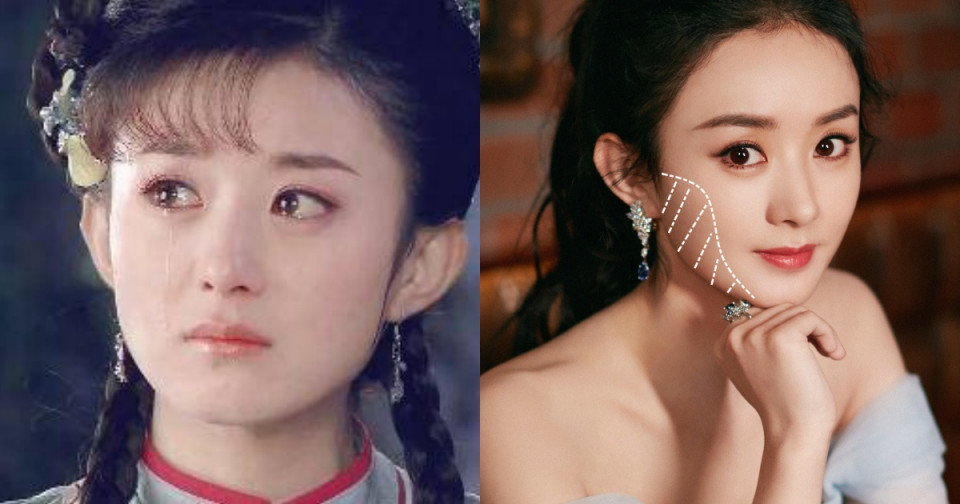 趙麗穎剛出道舊照