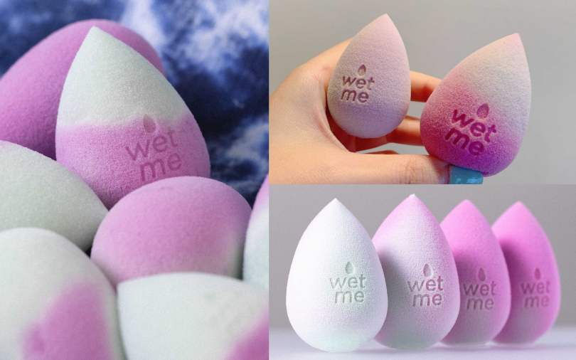 beautyblender原創美妝變色蛋-熱浪/690元 買回家後一定要用冷熱水玩玩看才行XD。（圖／品牌提供、吳雅鈴攝影）