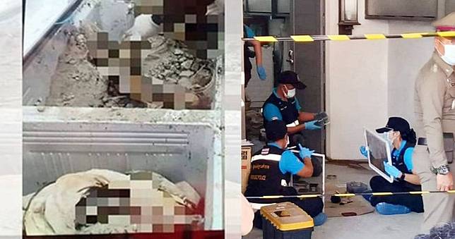 驚悚！女富豪遭殺還用「水泥封屍」　痛苦蜷曲死狀全被定型