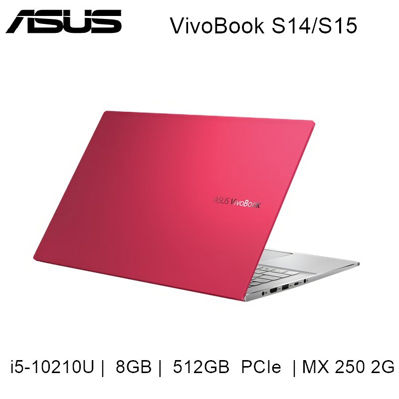 產品型號:S533FL-0118R10210U 魔力紅規格：◆ 螢幕：15.6吋 FHD 1920X1080 250nits/16:9/Anti-Glare/NTSC: 45%◆ 處理器：Intel®