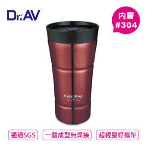 【Dr.AV】咖啡專用保溫魔法隨身保溫杯(CM-360S-經典棕)