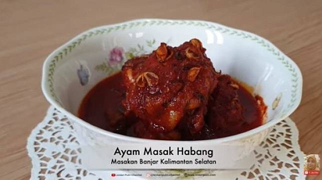 Nikmatnya Resep Ayam Masak Habang Balado Manis Ala Urang Banjarmasin Suara Com Line Today