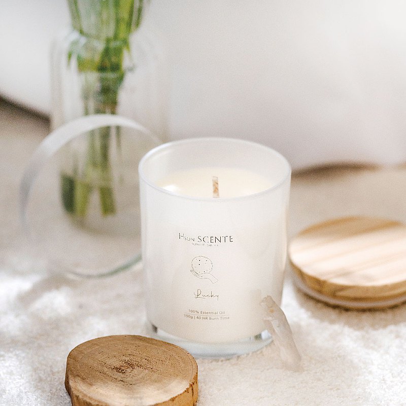 能量福祿壽 | Lucky 天然精油香氛蠟燭 招財 桃花 | Hsun SCENTE