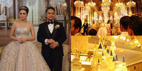 Megah Bagai Istana, Ini Dekorasi Resepsi Momo Geisha & Reza