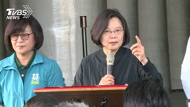 總統蔡英文。圖／TVBS資料照