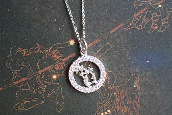 925銀＋鋯石小星星 處女座 Virgo 星座珠寶項鍊 DeeDee Jewellery 生日禮物、母親節禮物