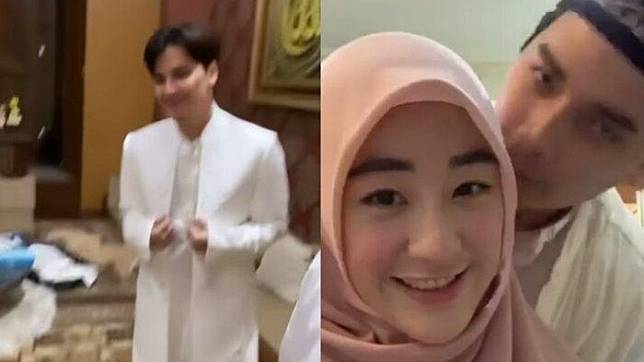 Baru Saja Digugat Cerai Larissa Chou Alvin Faiz Kepergok Coba Baju Pengantin Terungkap Faktanya Tribun Style Line Today