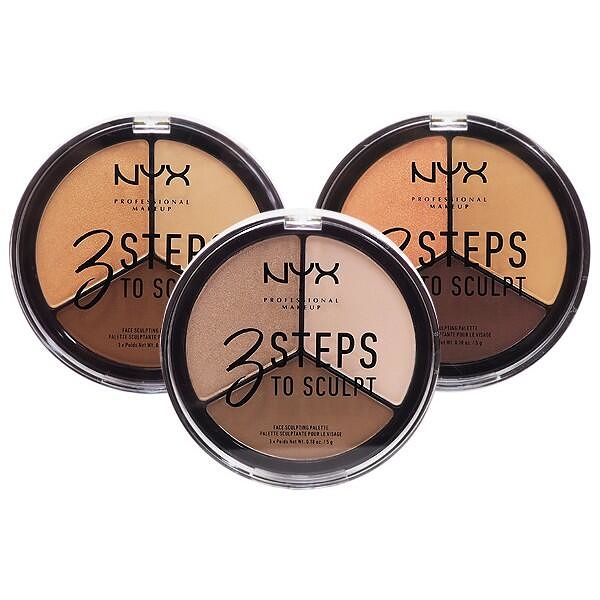 NYX 三步驟修容粉餅(5gx3色)『Marc Jacobs旗艦店』D098322