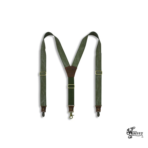 GOODFORIT / 美國Wiseguy Mad Dog Suspender美軍帆布帳篷工裝吊帶
