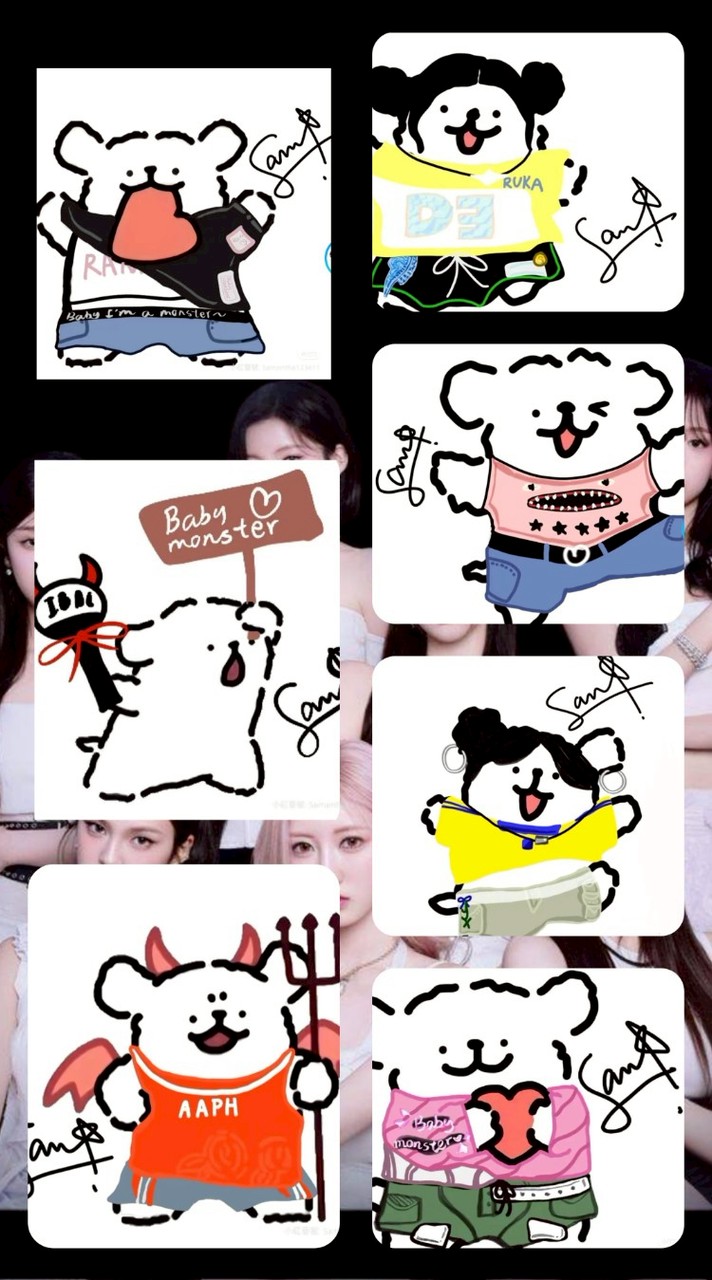 babymonster & blackpink & idle*&Aespa