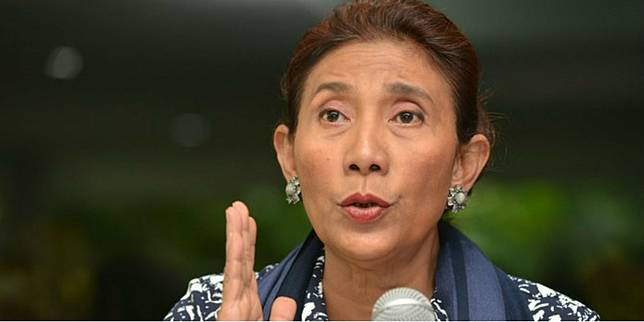 Menteri Kelautan dan Perikanan, Susi Pudjiastuti.