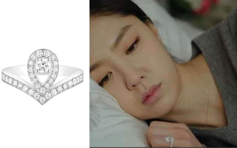  Chaumet Joséphine Aigrette 18K白金鑽戒 ／275,000元元（圖／品牌提供）