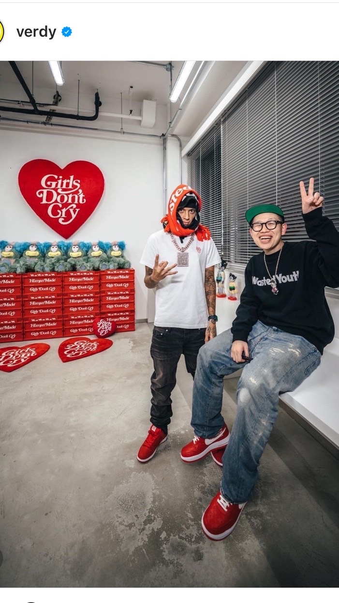 girls don't cry wasted youth verdy humanmade 好きな方